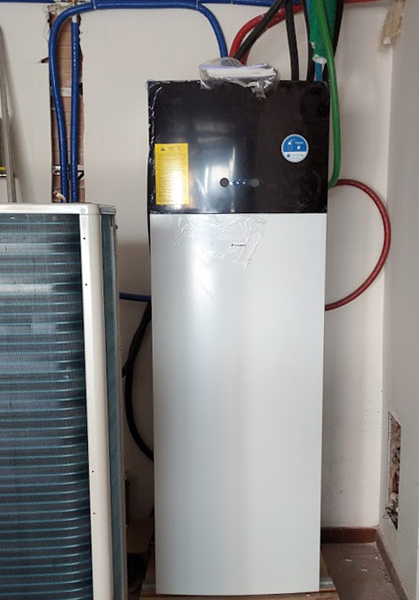 Energy saving design using heat pumps