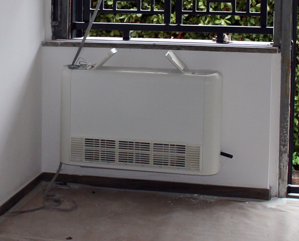 Energy saving design using heat pumps