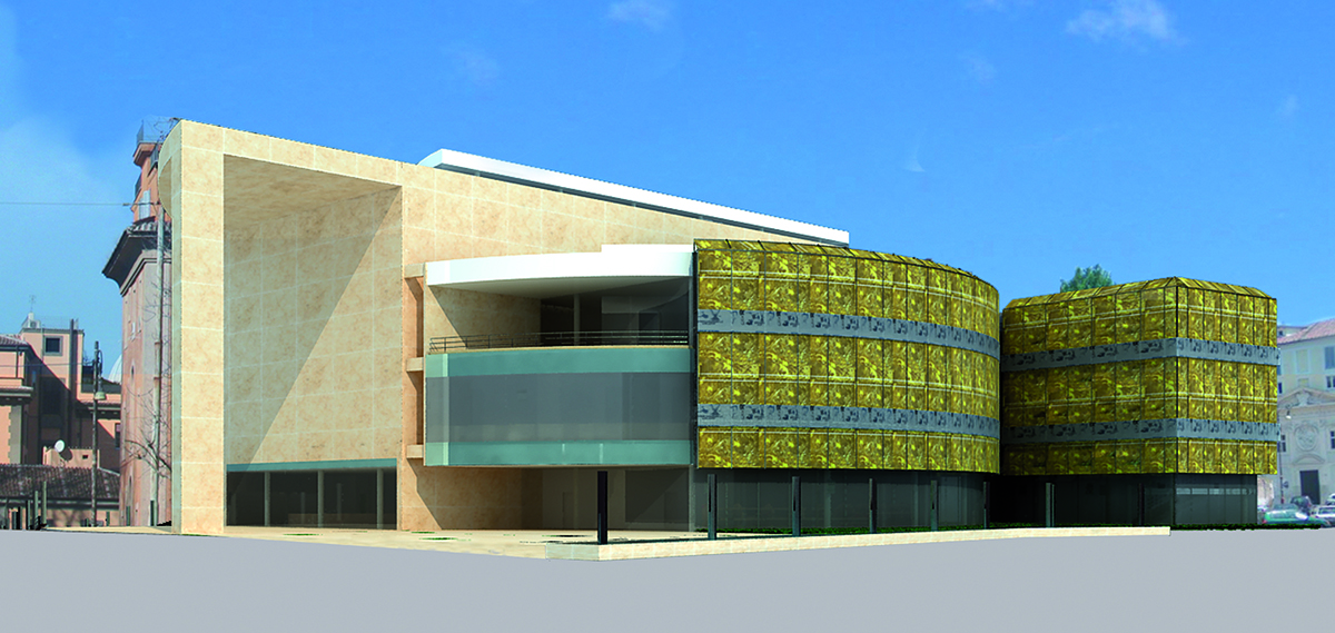 Italian design museum project in Rome