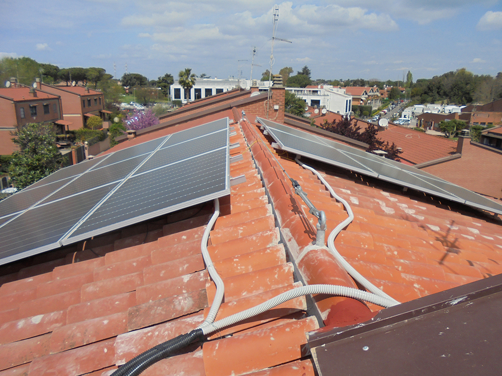 Design and installation of photovoltaic panels