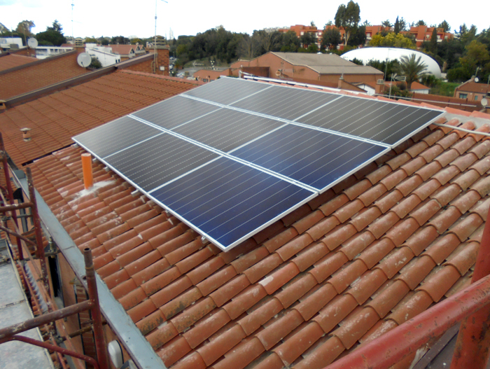 Design and installation of photovoltaic panels